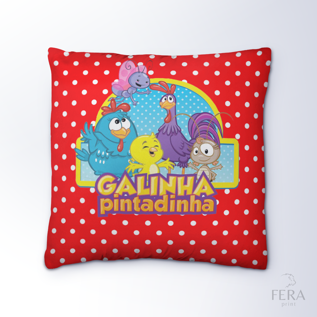 Almofada Estampada Decorativa 35X35cm - Apenas 1 unidade