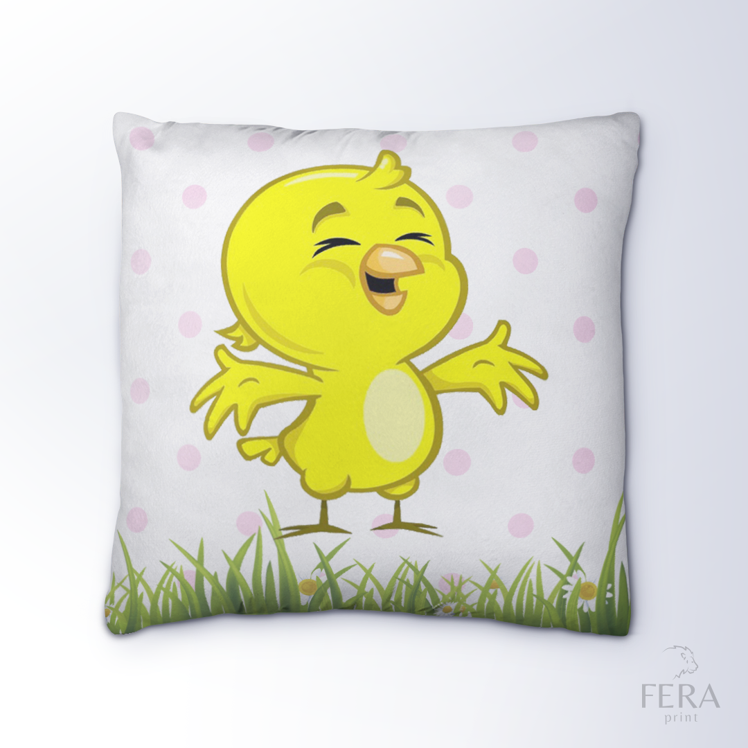 Almofada Estampada Decorativa 35X35cm - Apenas 1 unidade