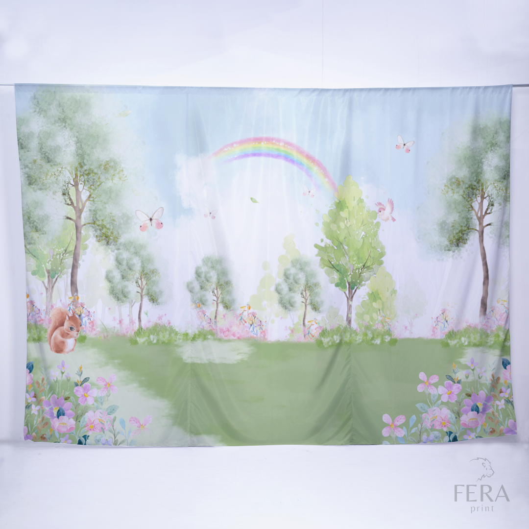 Painel Sublimado Retangular Jardim Bosque