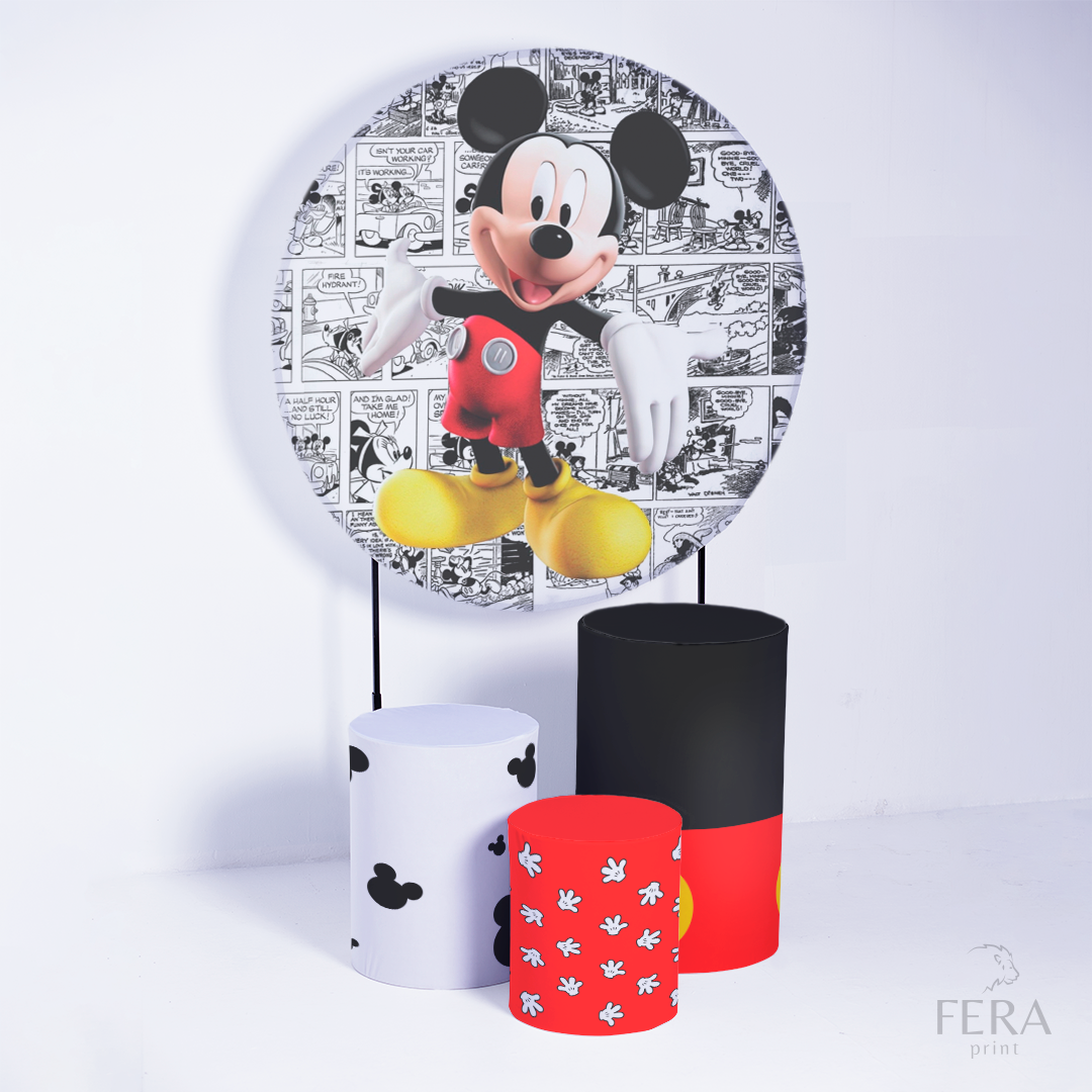 Kit Capa Cilindros + Capa Painel Mouse Sublimado