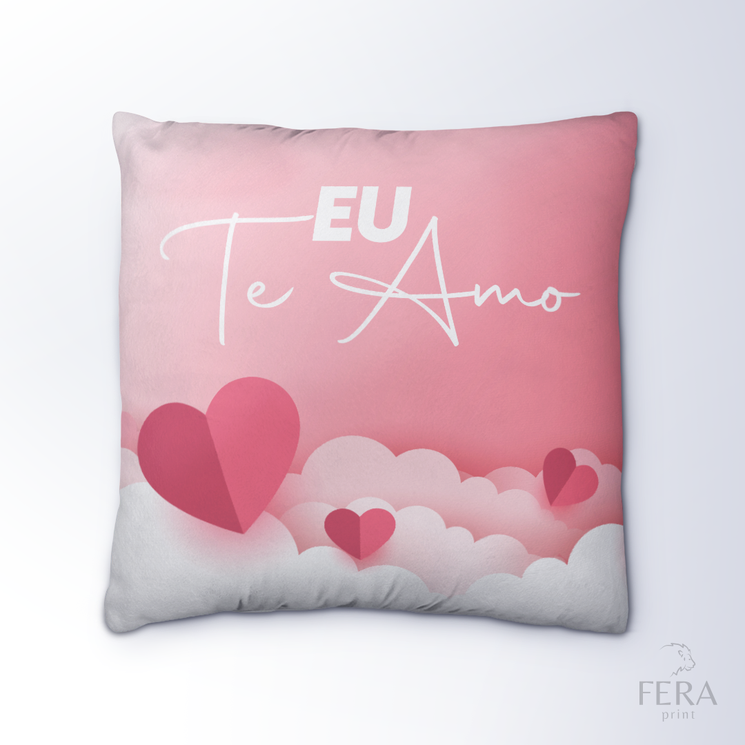 Capa de Almofada Estampada Decorativa 35X35cm - Apenas 1 unidade