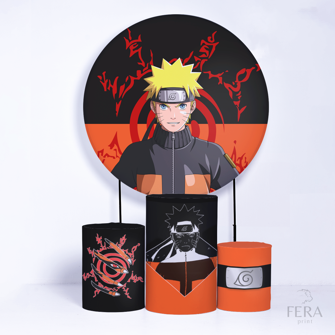 Kit Capa Cilindros + Capa Painel Ninja Laranja Sublimado