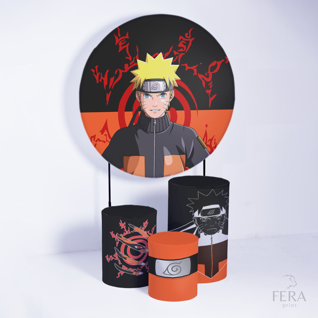 Kit Capa Cilindros + Capa Painel Ninja Laranja Sublimado