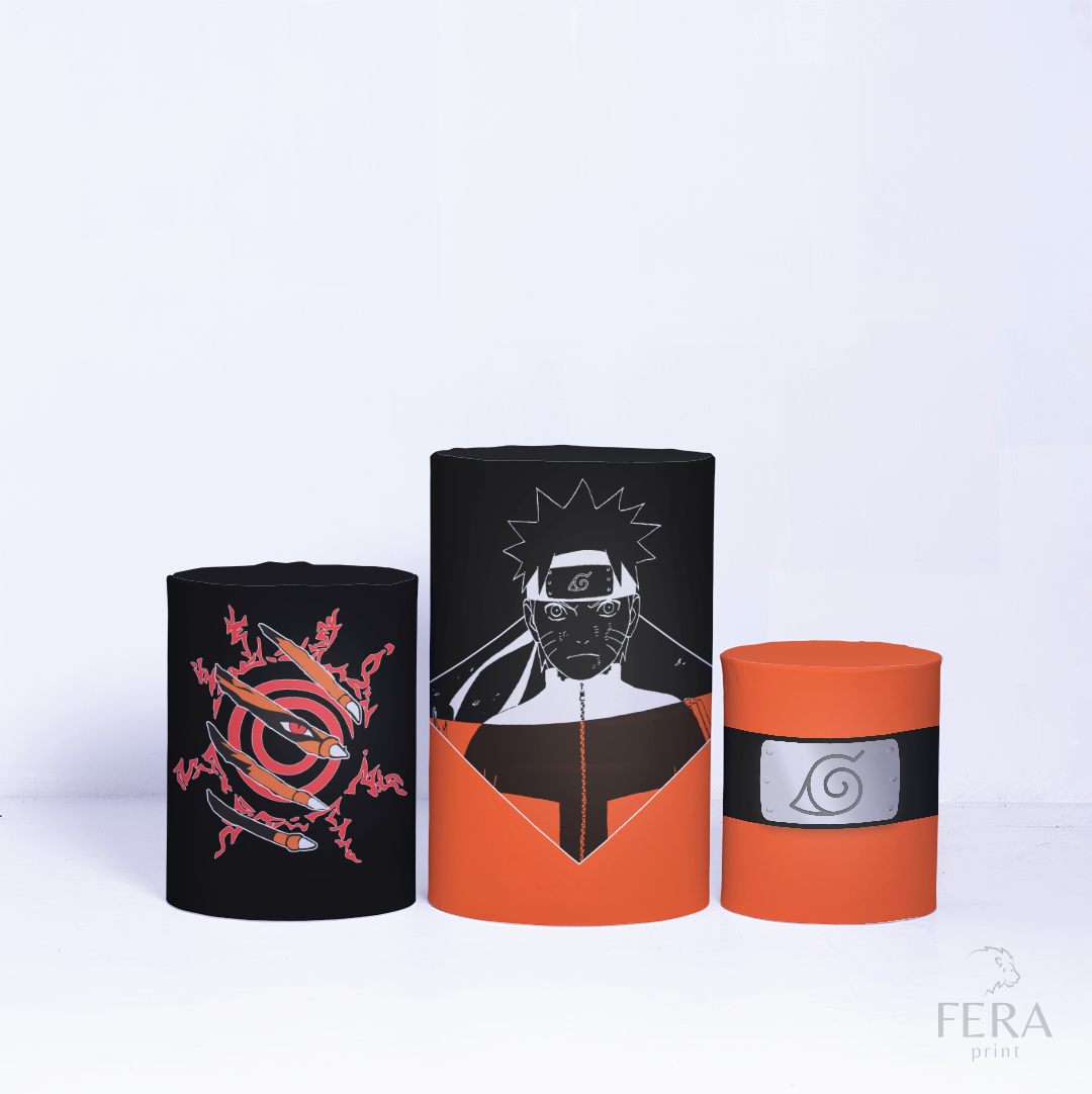Kit Capa Cilindros + Capa Painel Ninja Laranja Sublimado