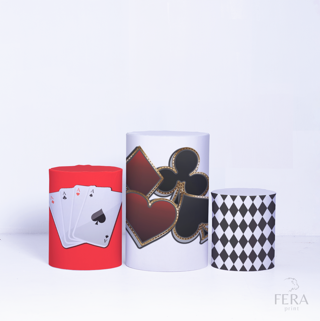 Kit Capa Cilindros + Capa Painel Poker Sublimado