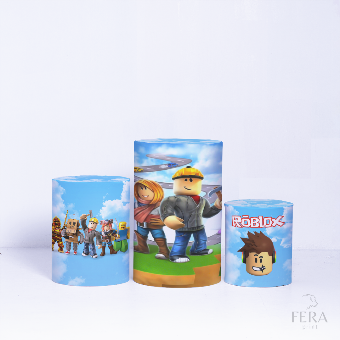 Kit Capa Cilindros + Capa Painel Game Robô Sublimado