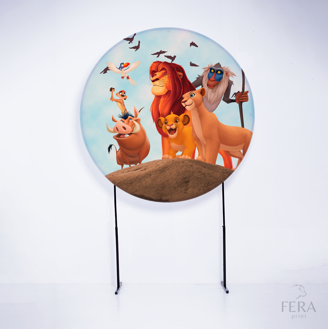 Kit Capa Cilindros + Capa Painel Leão Sublimado