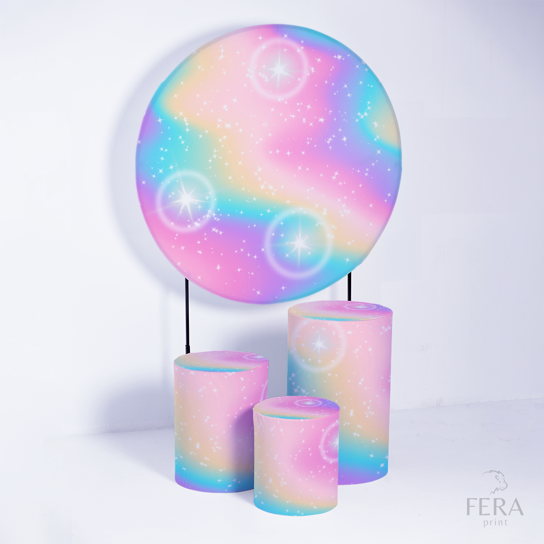 Kit Capa Cilindros + Capa Painel Tie Dye Sublimado