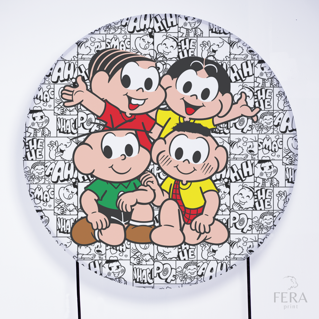 Kit Capa Cilindros + Capa Painel Mônica Sublimado