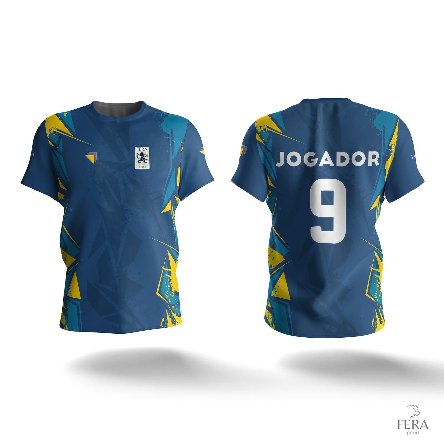 Uniforme Esportivo Sublimado Camiseta + Shorts