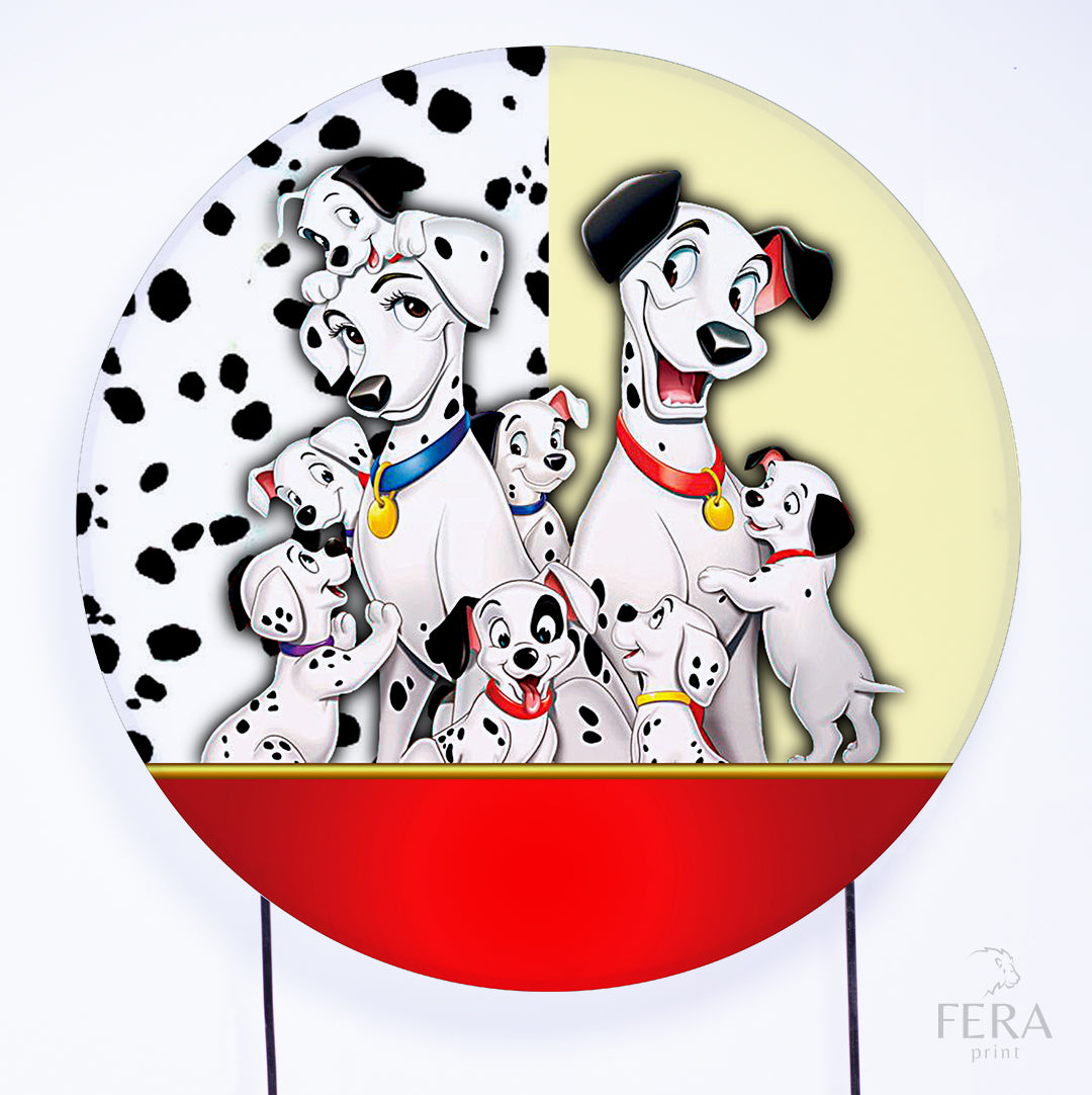 Painel Redondo Dalmatas