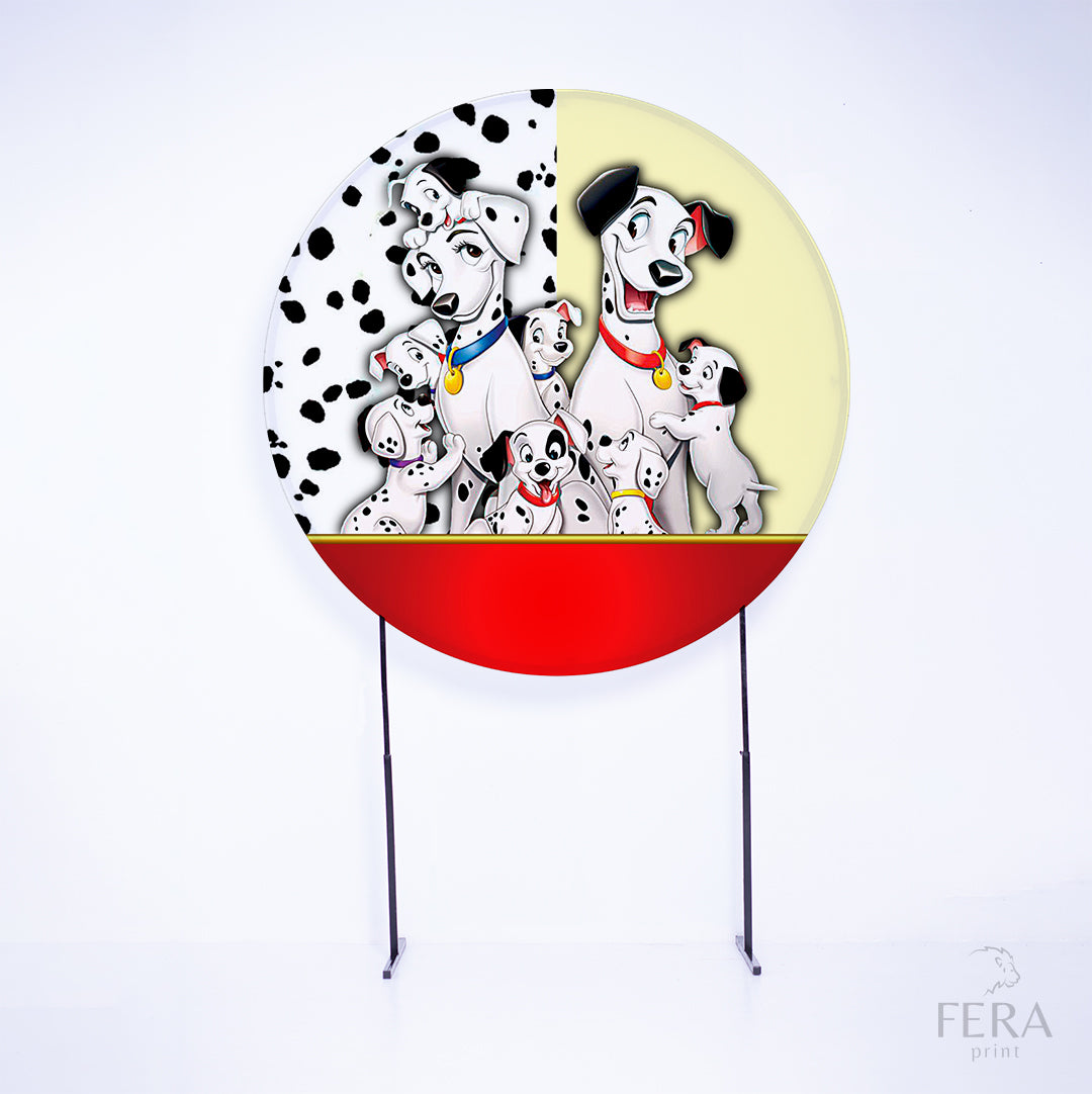 Painel Redondo Dalmatas