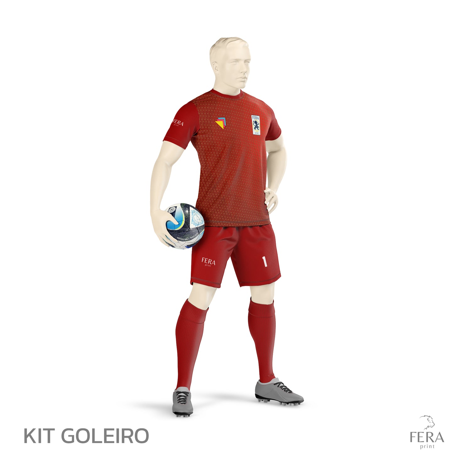 Uniforme Esportivo Sublimado Camiseta + Shorts