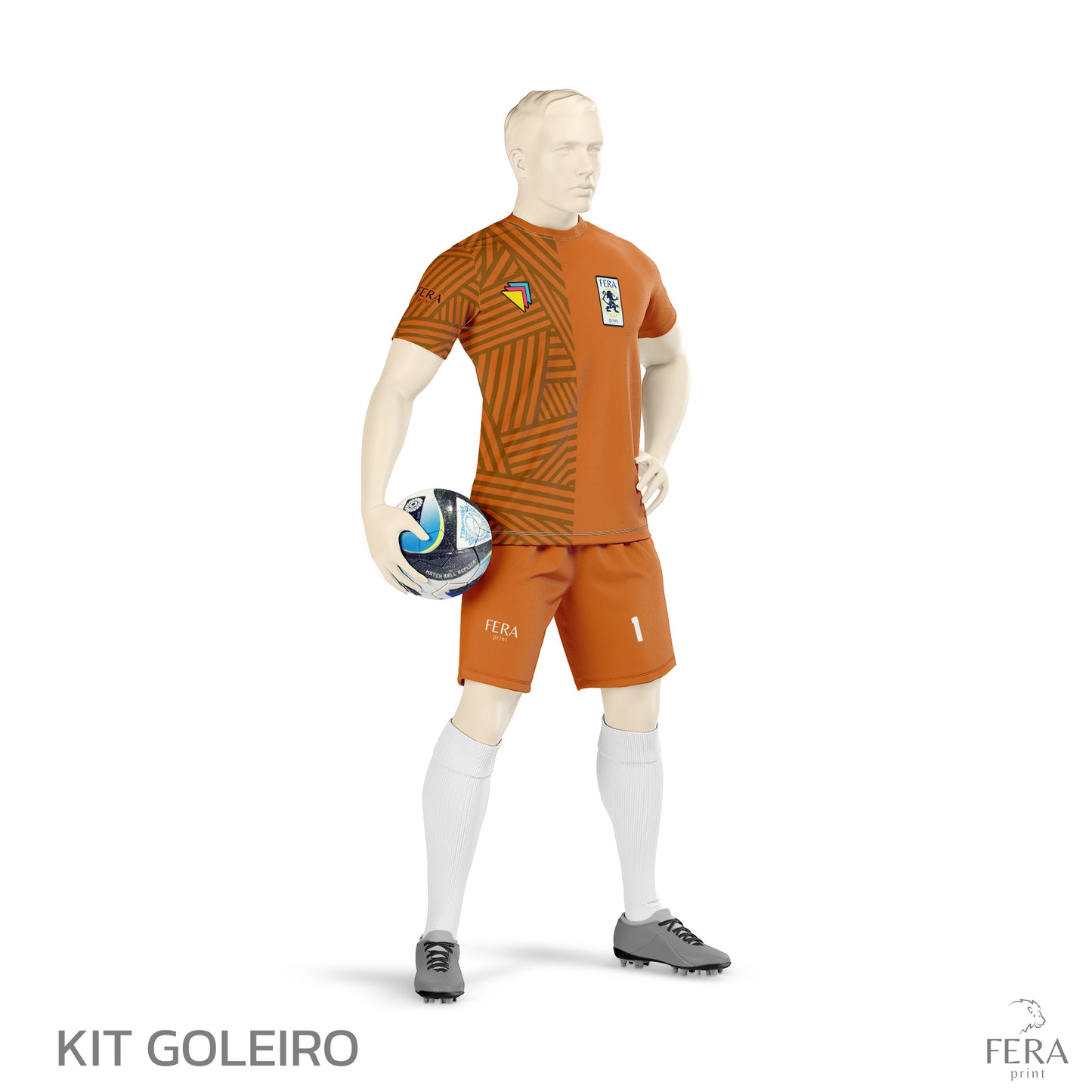 Uniforme Esportivo Sublimado Camiseta + Shorts