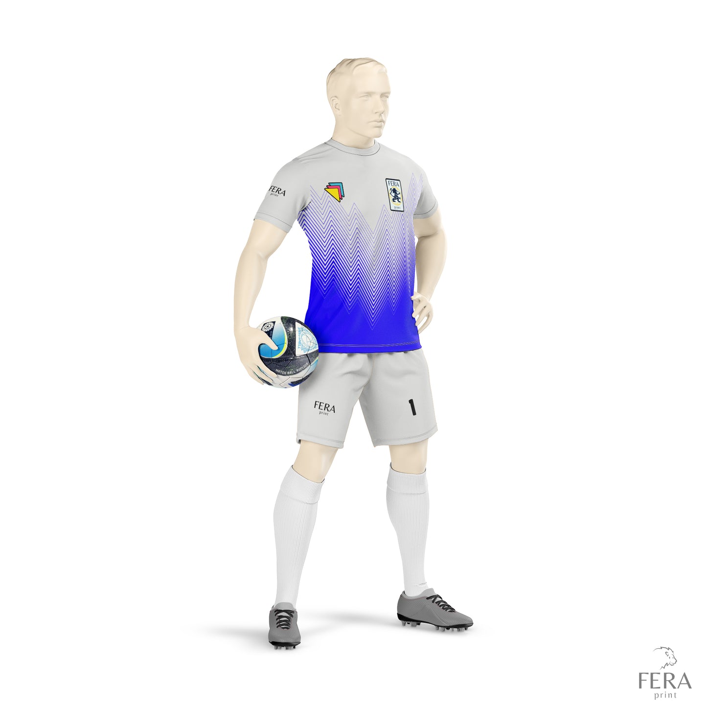 Uniforme Esportivo Sublimado Camiseta + Shorts