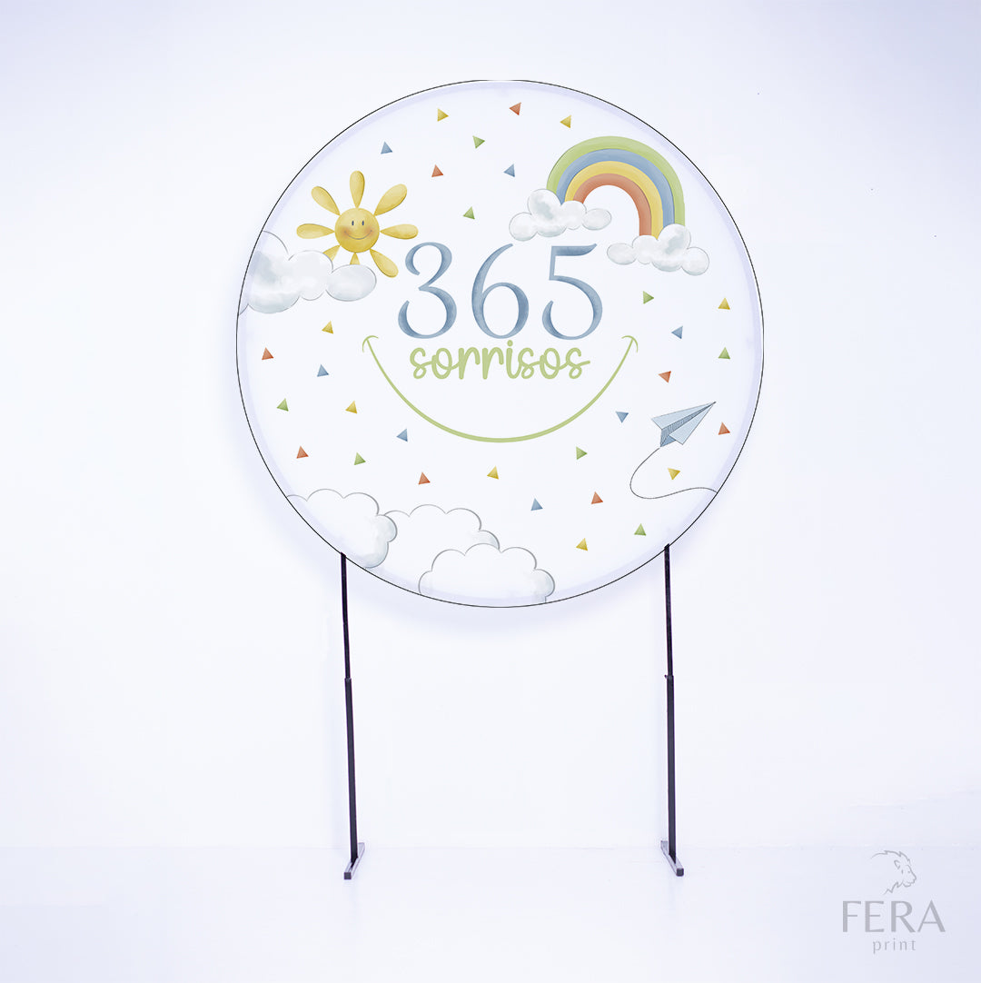 Painel Redondo 365 Sorrisos