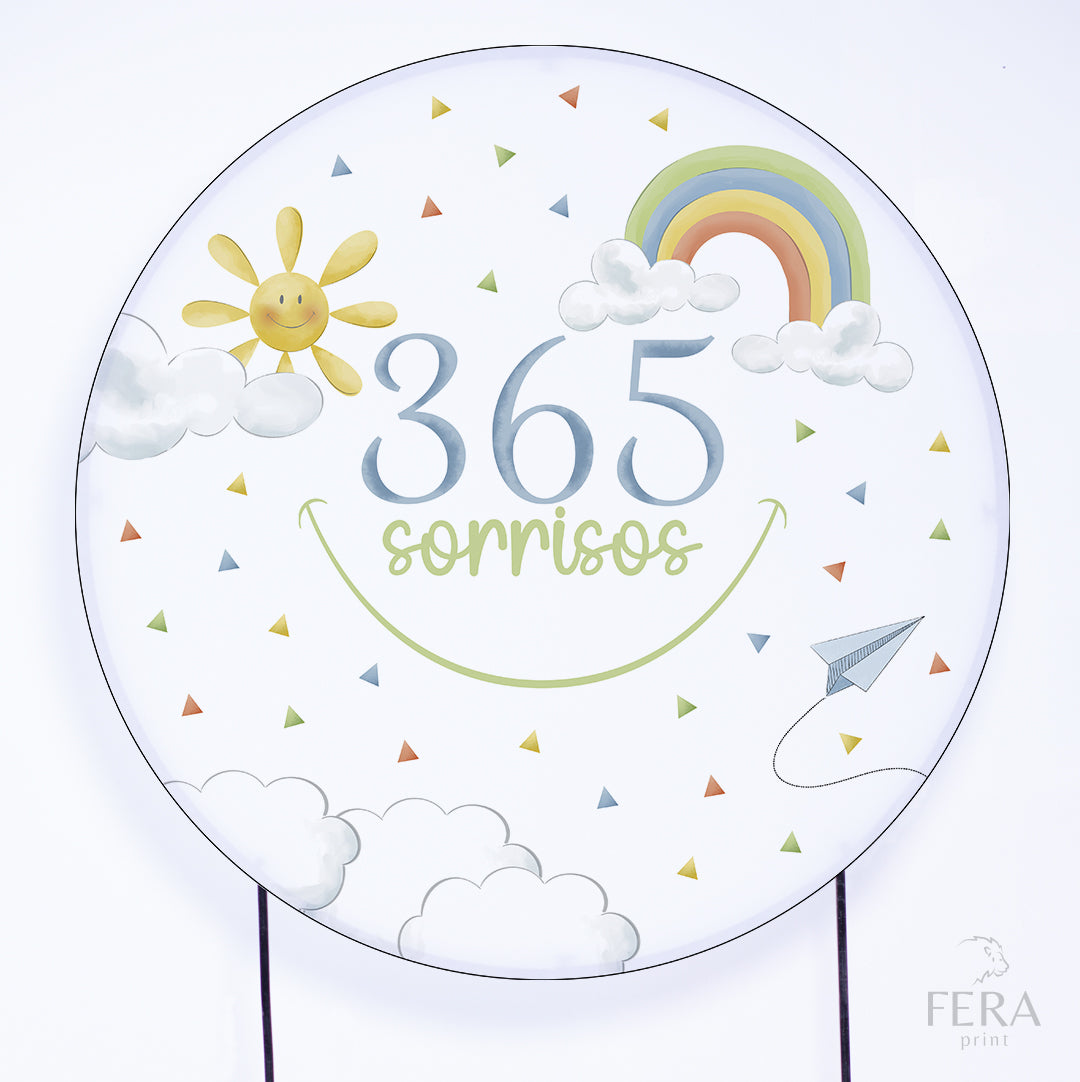 Painel Redondo 365 Sorrisos