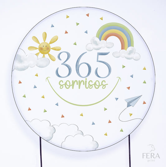Painel Redondo 365 Sorrisos