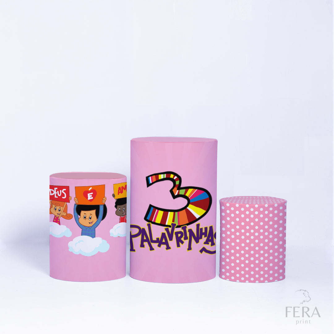 Kit Capa Cilindros + Capa Painel Deus É Amor Sublimado