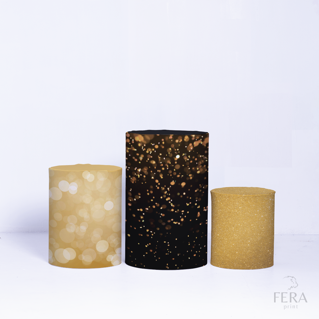 Trio Capa Cilindro Ano Novo c/ Elástico