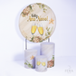 Kit Capa Cilindros + Capa Painel Ano Novo Branco Sublimado