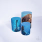Kit Capa Cilindros + Capa Painel Princesa Sereia Sublimado