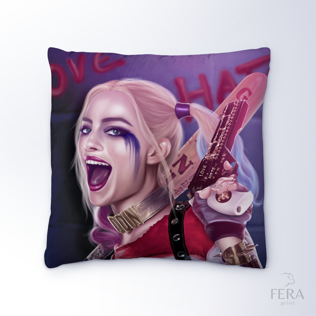 Capa de Almofada Estampada Decorativa 35X35cm - Apenas 1 unidade
