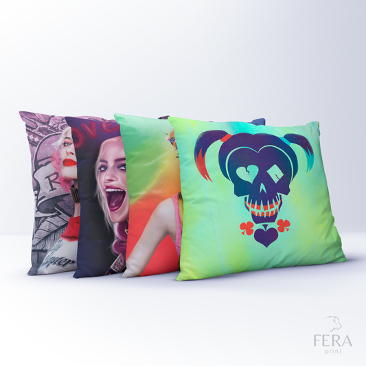 Capa de Almofada Estampada Decorativa 35X35cm - Apenas 1 unidade