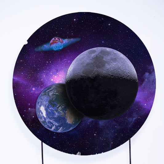 Painel Redondo Espaço Sublimado