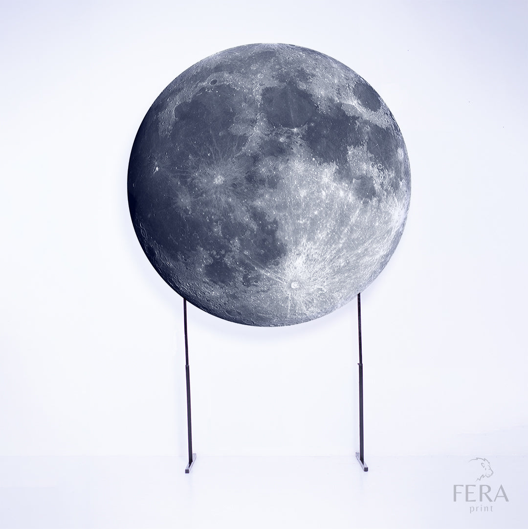 Painel Redondo Lua Sublimado