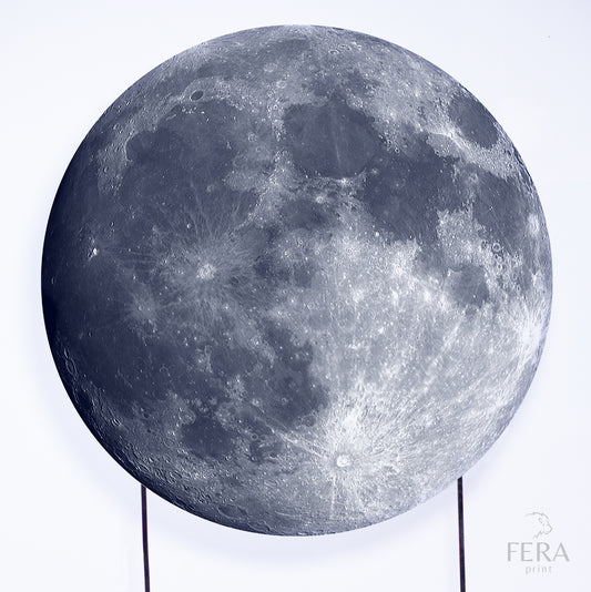 Painel Redondo Lua Sublimado