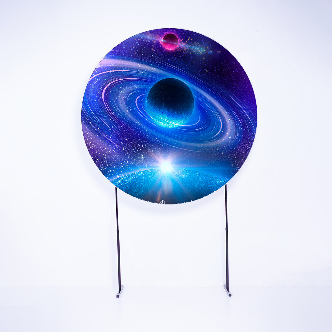 Painel Redondo Espaço Sublimado