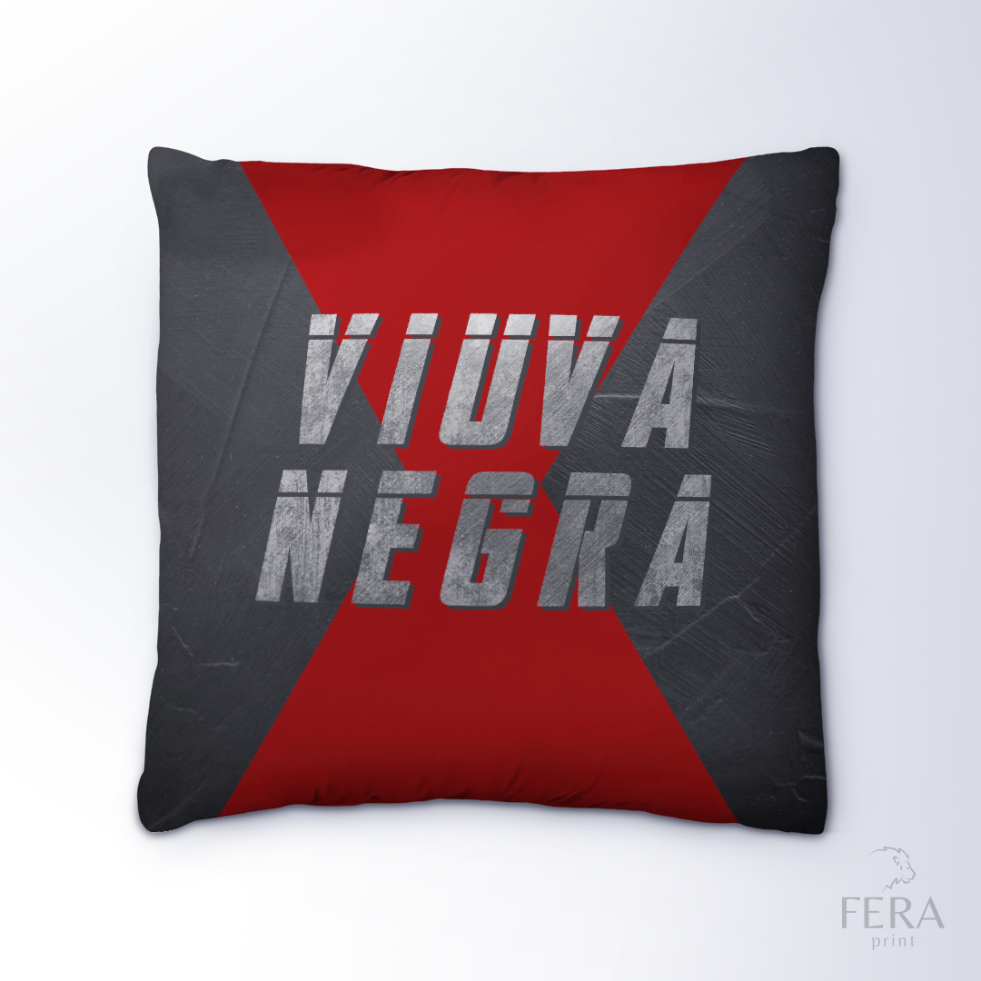 Capa de Almofada Estampada Decorativa 35X35cm - Apenas 1 unidade