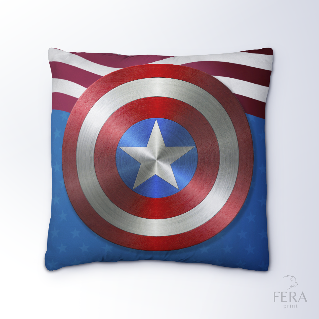 Capa de Almofada Estampada Decorativa 35X35cm - Apenas 1 unidade