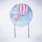 Kit Capa Cilindros + Capa Painel Balão Rosa Sublimado