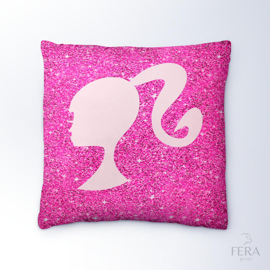 Capa de Almofada Estampada Decorativa 35X35cm - Apenas 1 unidade