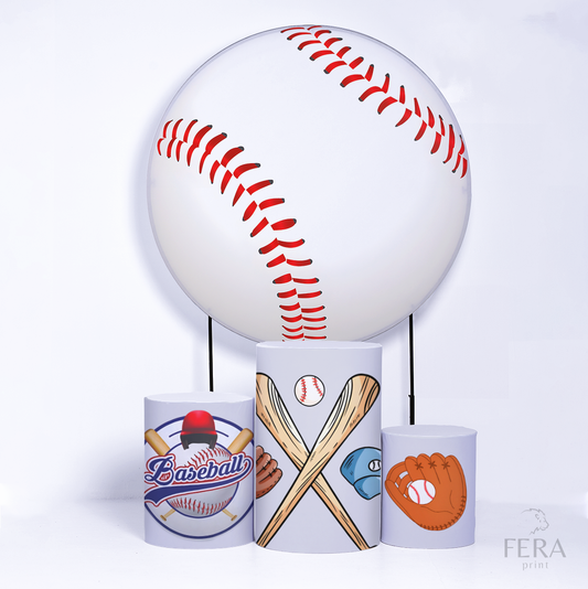 Kit Capa Cilindros + Capa Painel Baseball Sublimado