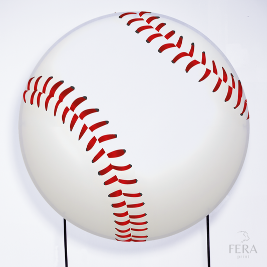 Painel Redondo Baseball Sublimado