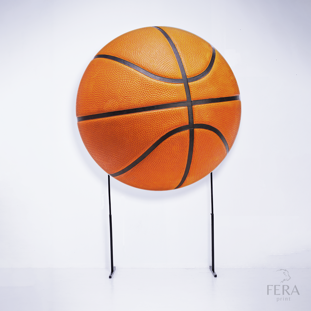 Painel Redondo Basquete Sublimado