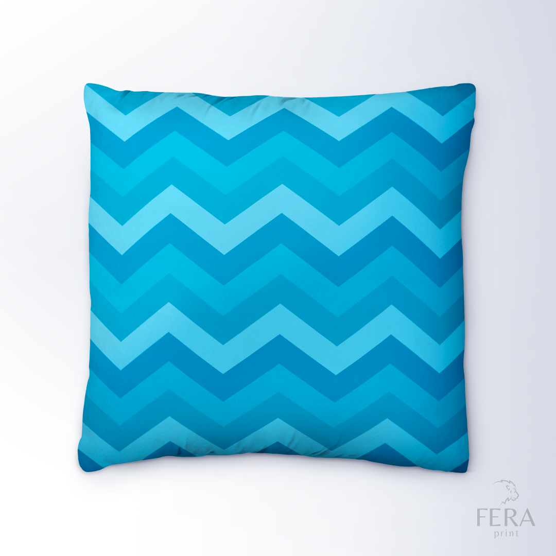 Capa de Almofada Estampada Decorativa 35X35cm - Apenas 1 unidade