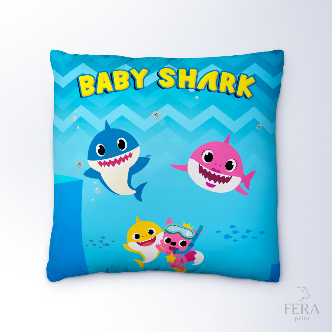 Capa de Almofada Estampada Decorativa 35X35cm - Apenas 1 unidade