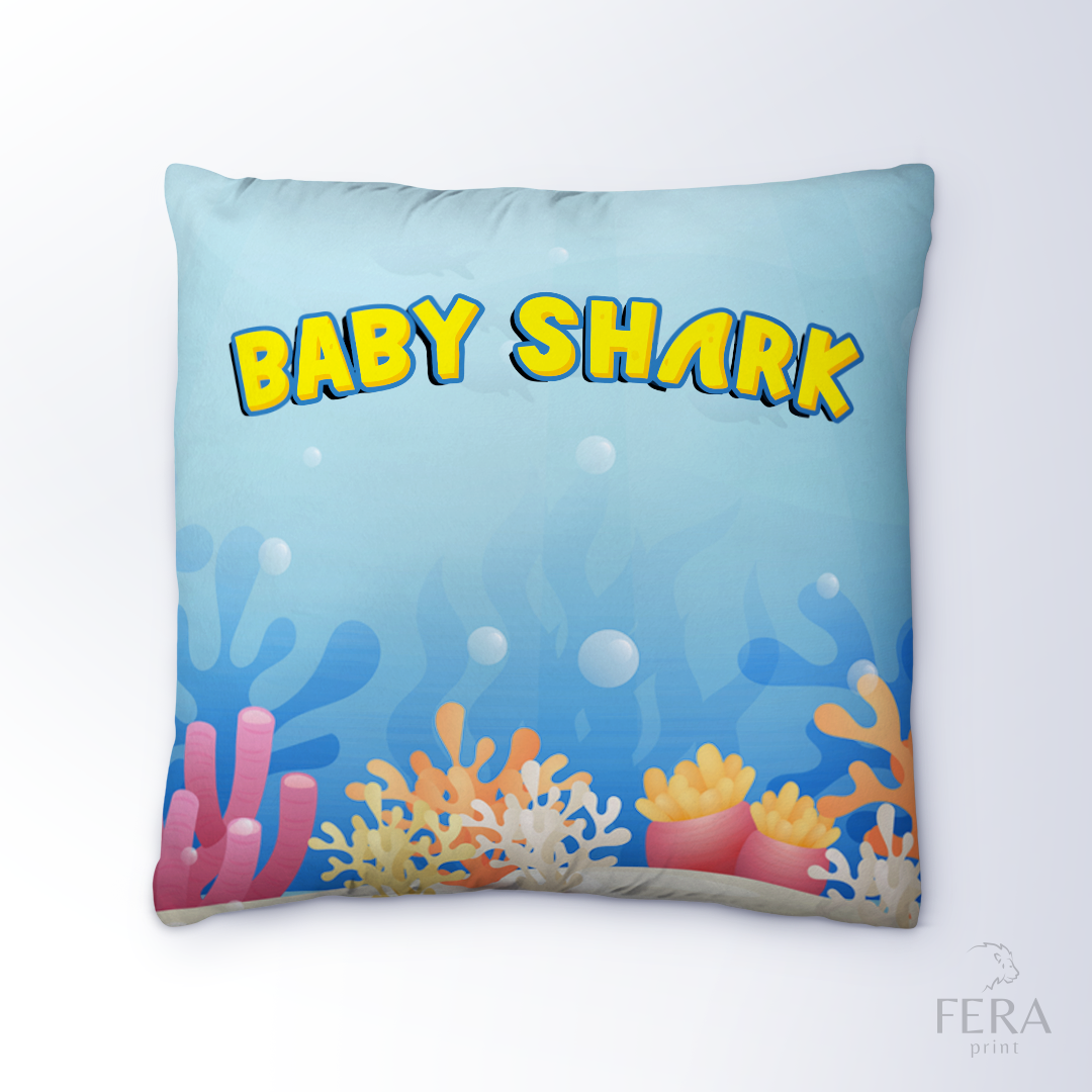 Capa de Almofada Estampada Decorativa 35X35cm - Apenas 1 unidade