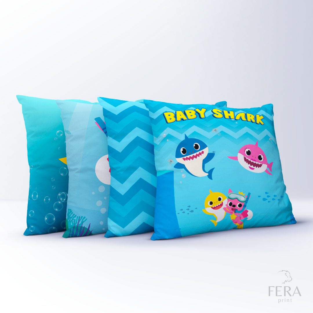 Capa de Almofada Estampada Decorativa 35X35cm - Apenas 1 unidade