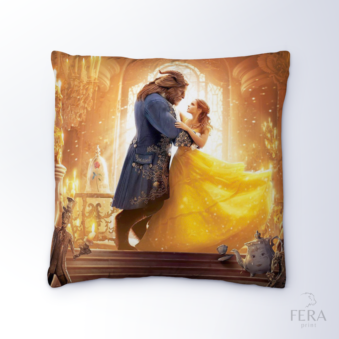 Capa de Almofada Estampada Decorativa 35X35cm - Apenas 1 unidade