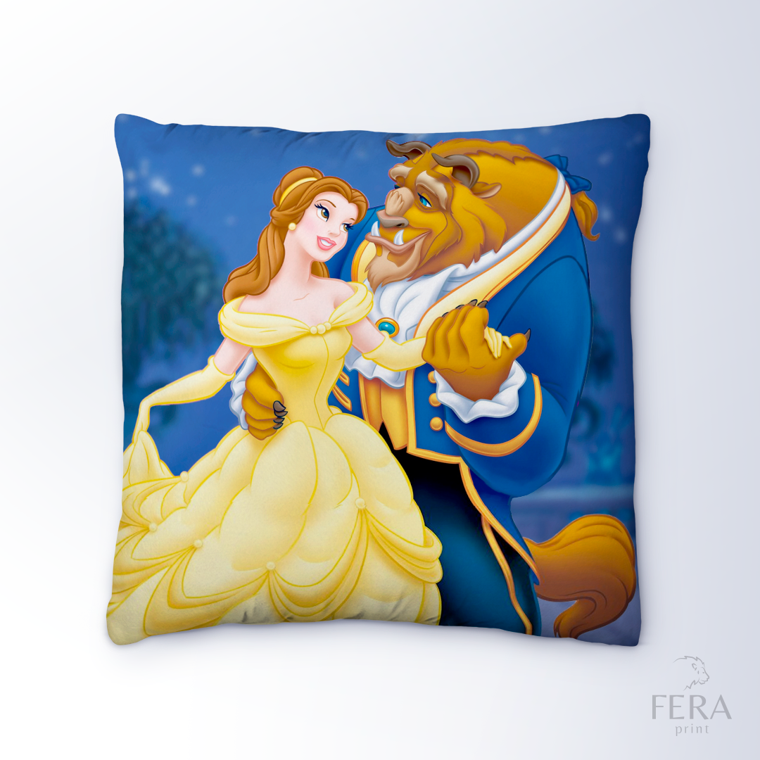 Capa de Almofada Estampada Decorativa 35X35cm - Apenas 1 unidade