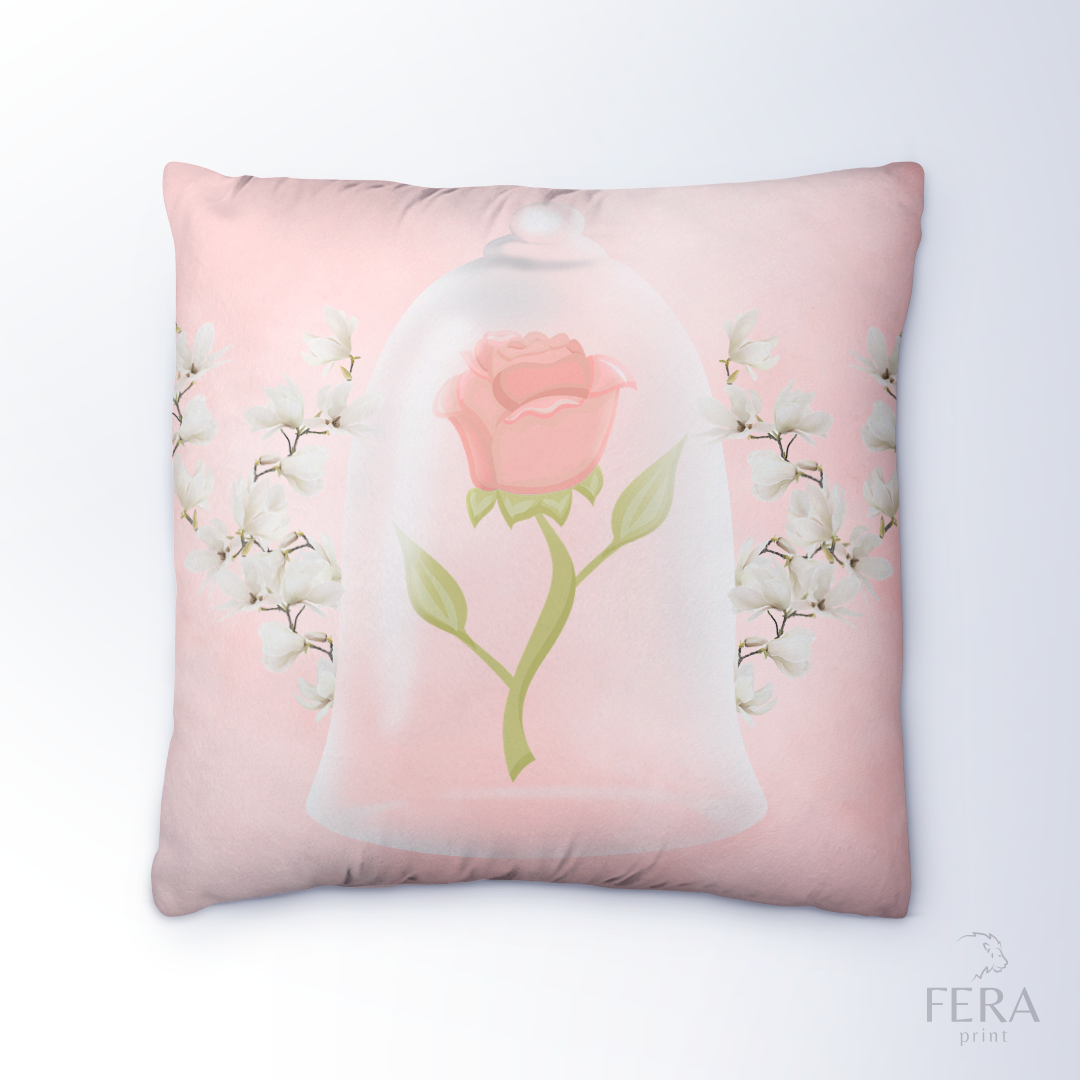 Capa de Almofada Estampada Decorativa 35X35cm - Apenas 1 unidade