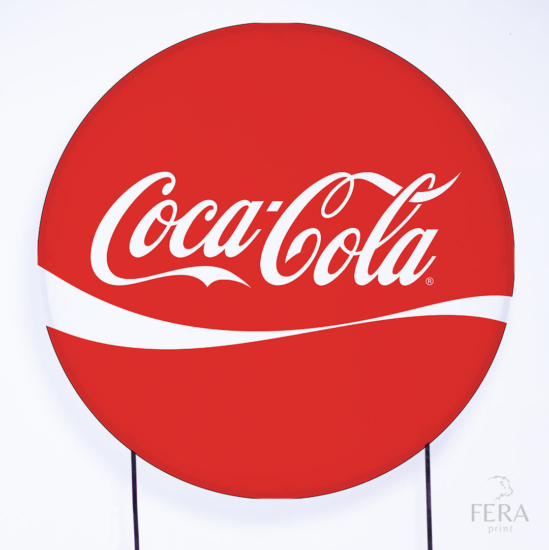 Painel Redondo Bebida Sublimado