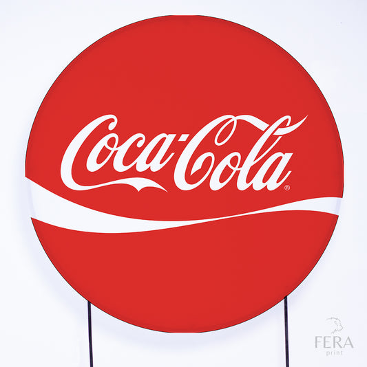 Painel Redondo Bebida Sublimado