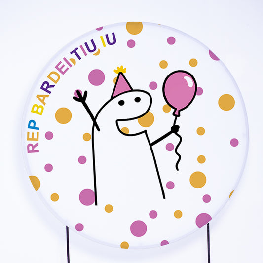 Painel Redondo Bento Sublimado