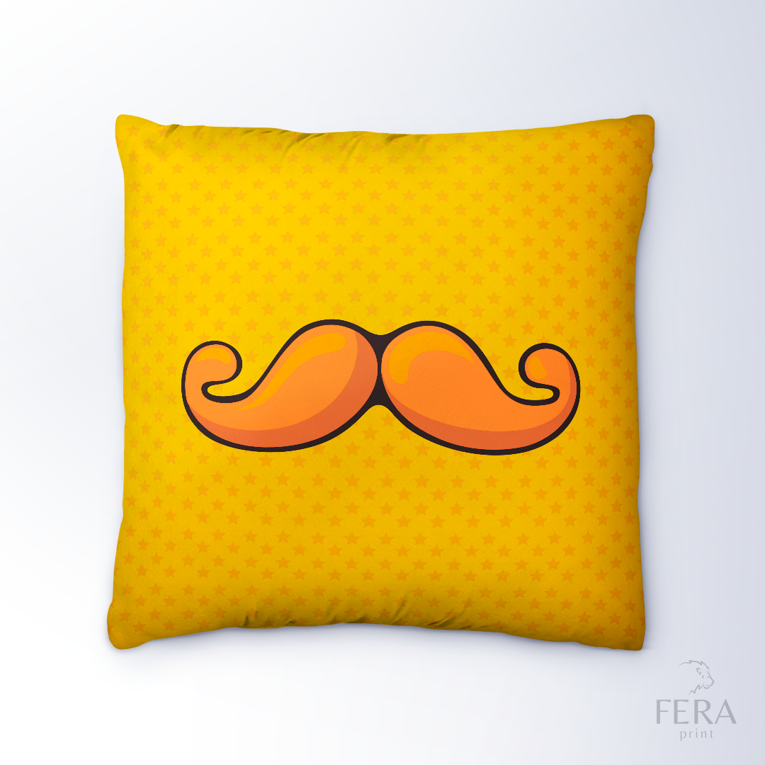 Capa de Almofada Estampada Decorativa 35X35cm - Apenas 1 unidade